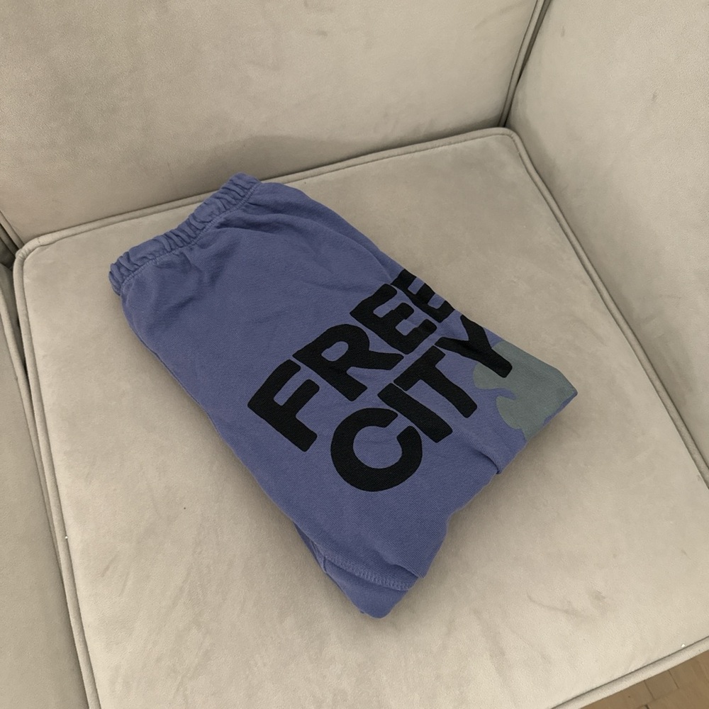 Blue FREE CITY sweatpants